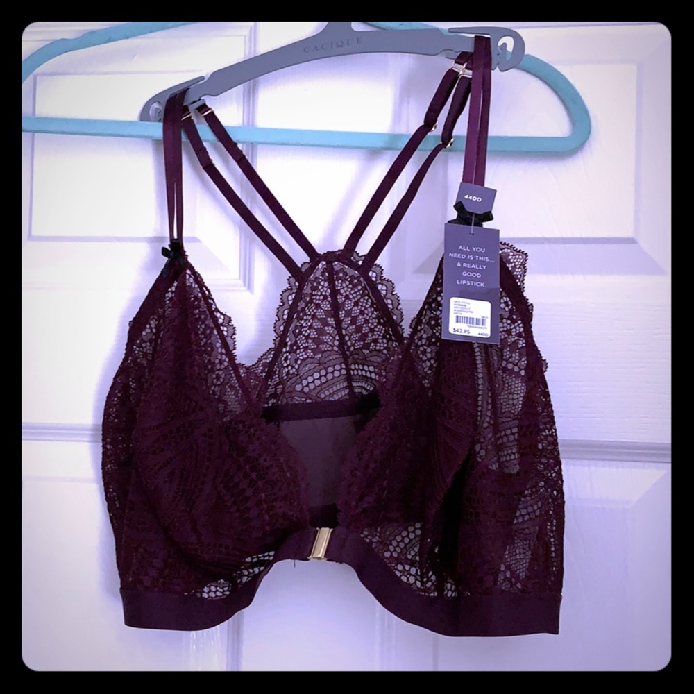 Lace Bralette 44DD Cacique